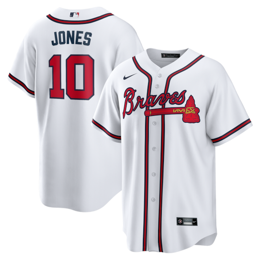 Chipper Jones Atlanta Braves Authentic Majestic Player Jersey