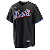 Mike Piazza New York Mets Nike Black 2022 Alternate Replica Player Jersey