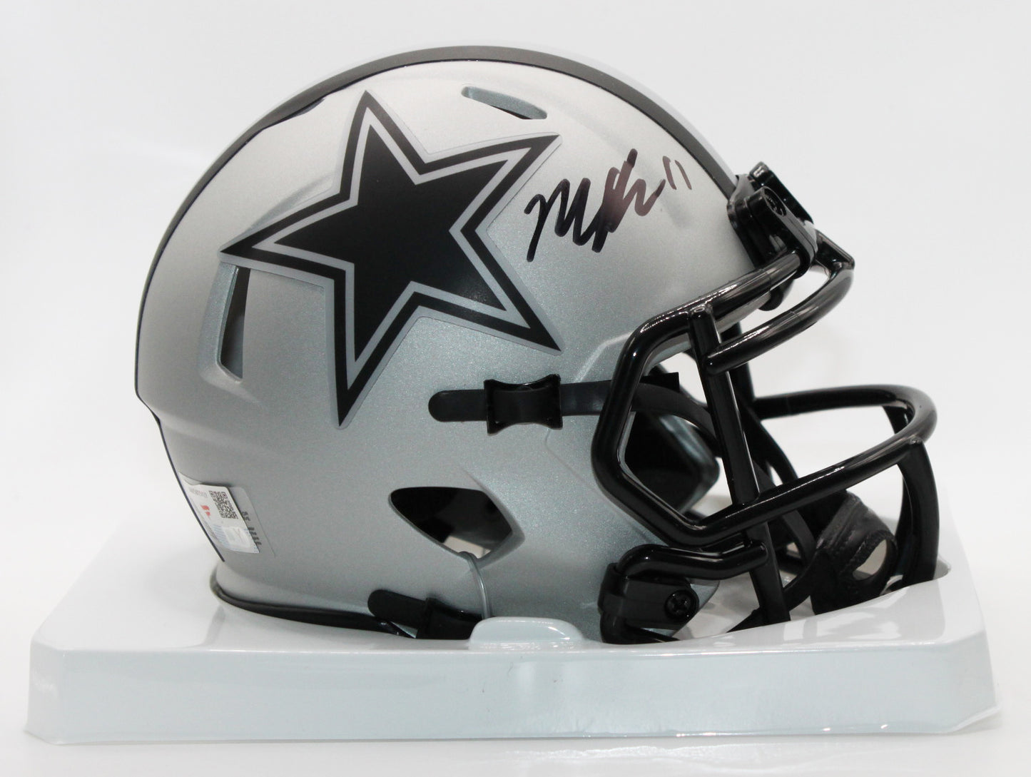 Micah Parsons Dallas Cowboys Signed Rave Mini Helmet
