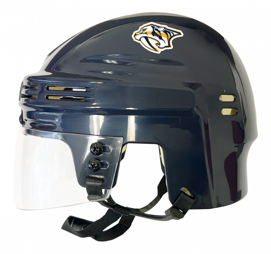 Nashville Predators Mini Helmet — Navy