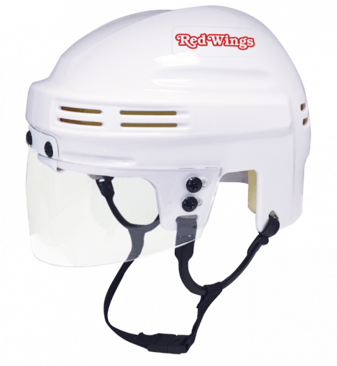 Detroit Red Wings Mini Helmet — White