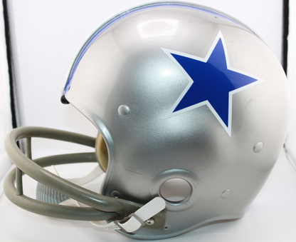 Mel Renfro Dallas Cowboys Signed RK Suspension Full-Sized Helmet with Inscription - Beckett (Copy)