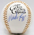 Wade Boggs Signed Rawlings Gold Glove OMLB Baseball - Beckett
