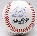 The Sandlot Cast Signed Rawlings OMLB Baseball "Character Names" - Beckett