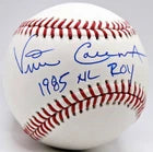 Vince Coleman Signed Rawlings OMLB Baseball "1985 NL ROY" - Beckett