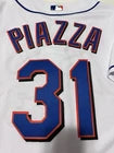 Mike Piazza New York Mets HOF 16 Authentic On-Field Cool Base Home Player Jersey