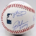 The Sandlot Cast Signed Rawlings OMLB Baseball "Character Names" - Beckett