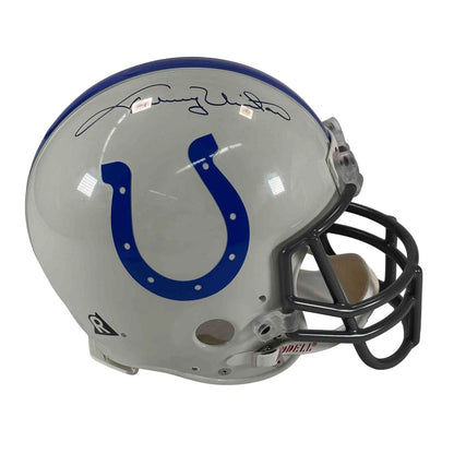 Johnny Unitas Baltimore Colts Signed Authentic Proline Full Size Helmet - JSA