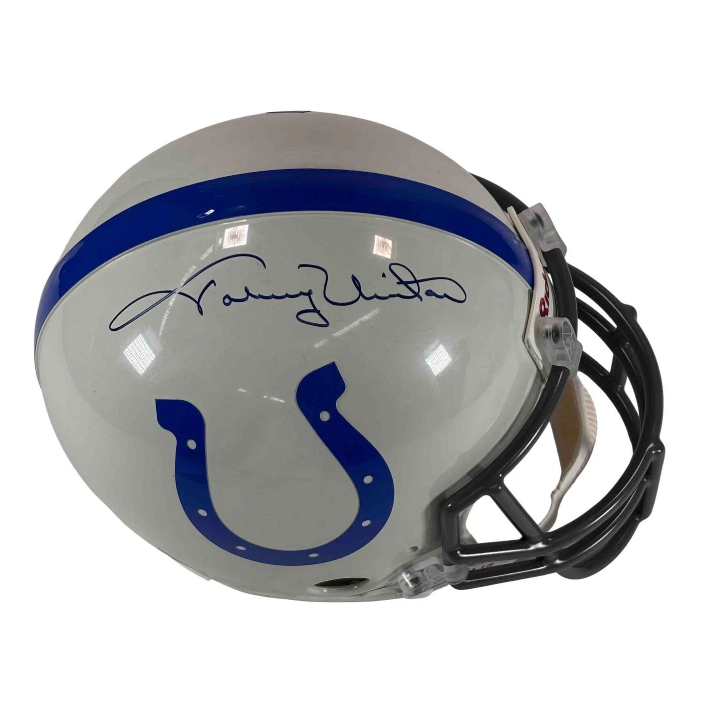Johnny Unitas Baltimore Colts Signed Authentic Proline Full Size Helmet - JSA