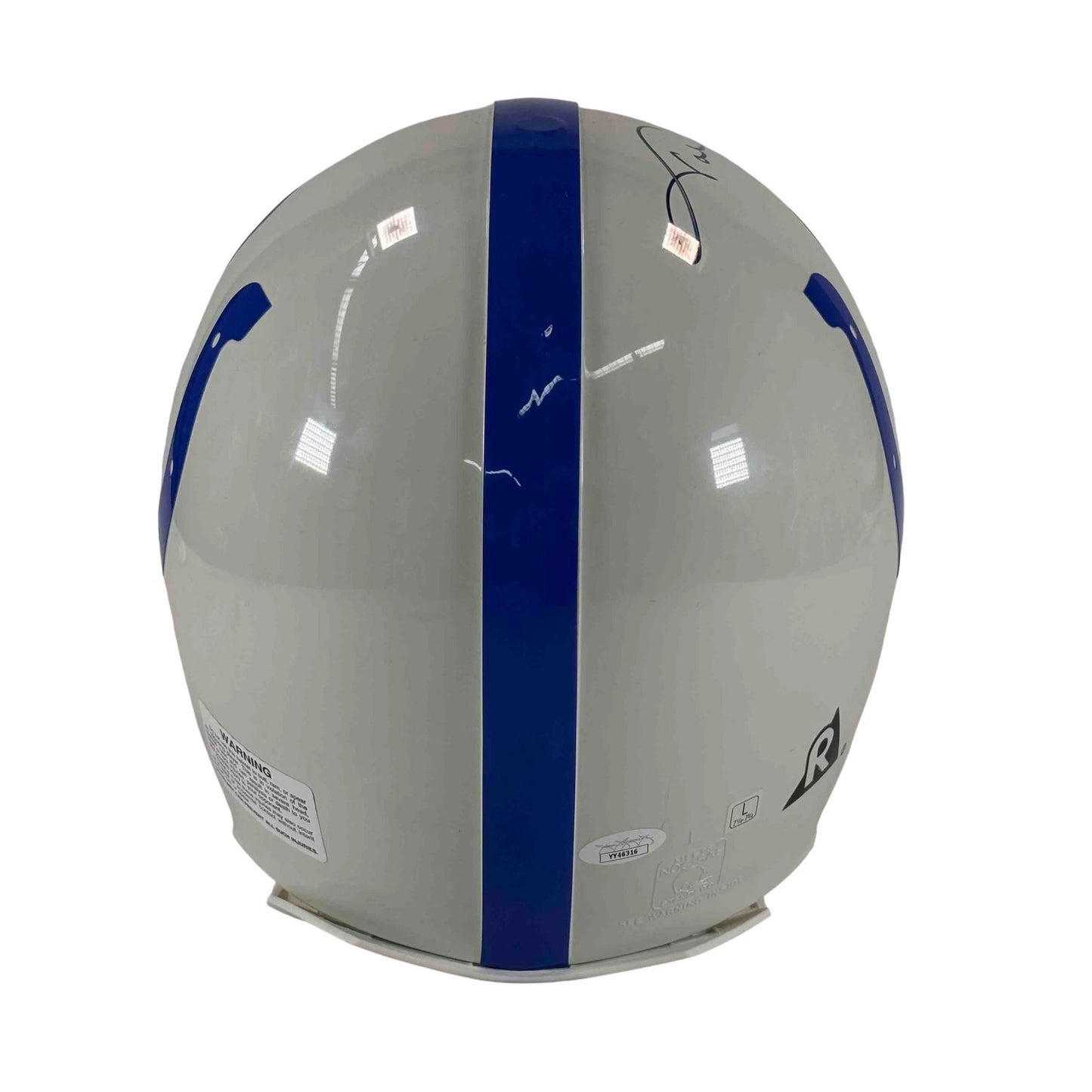 Johnny Unitas Baltimore Colts Signed Authentic Proline Full Size Helmet - JSA