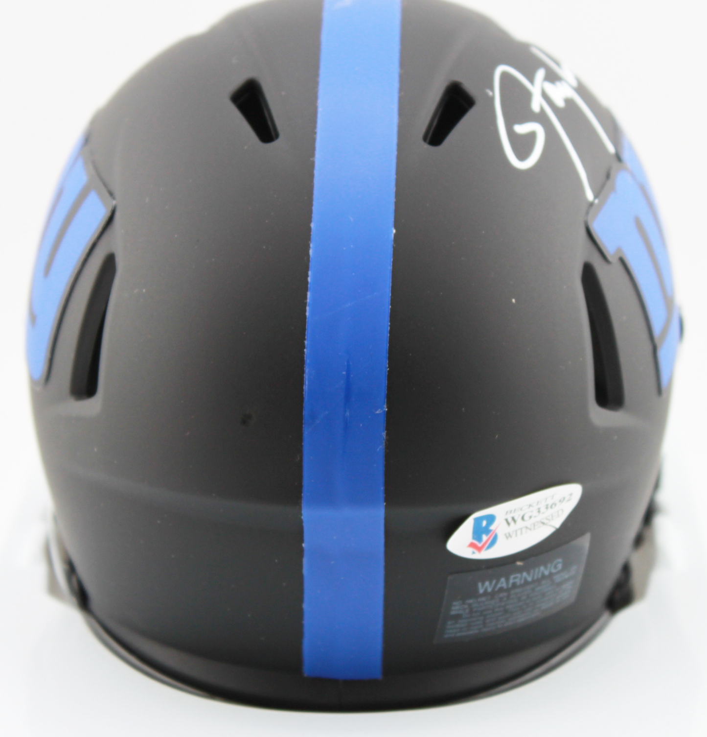 Lawrence Taylor New York Giants Signed Eclipse Mini Helmet - JSA