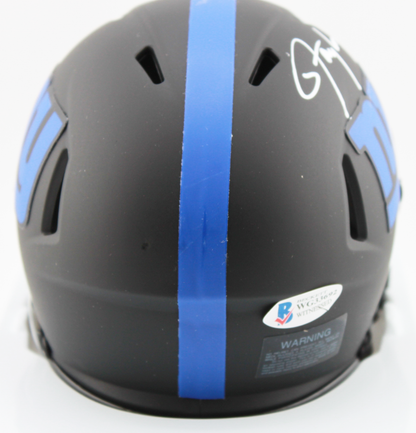 Lawrence Taylor New York Giants Signed Eclipse Mini Helmet - JSA