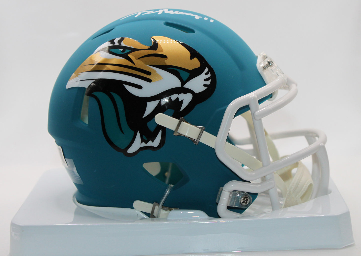 Brian Thomas Jacksonville Jaguars Signed Amp Mini Helmet