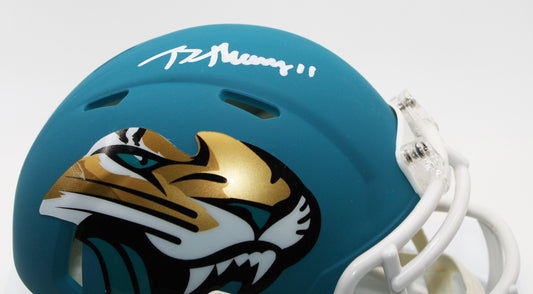 Brian Thomas Jacksonville Jaguars Signed Amp Mini Helmet
