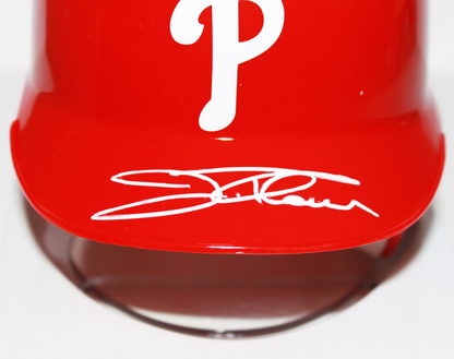 Jim Thome Philadelphia Phillies Signed Mini Batting Helmet - Beckett