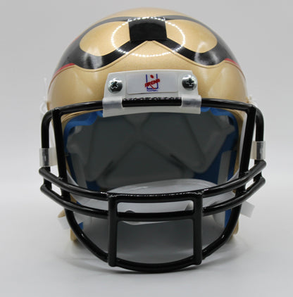 Kurt Warner Iowa Barnstormers Signed Mini Helmet