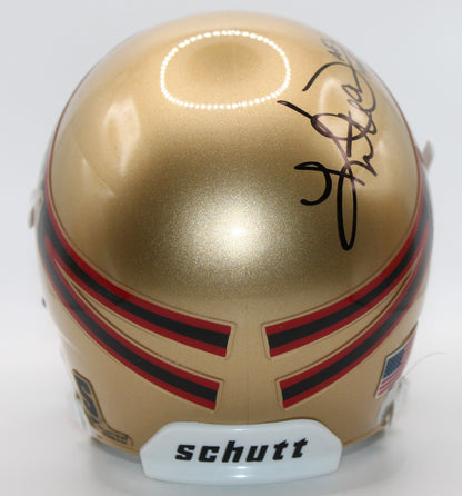 Kurt Warner Iowa Barnstormers Signed Mini Helmet